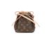 Louis Vuitton Nano Noe Bucket Bag, front view